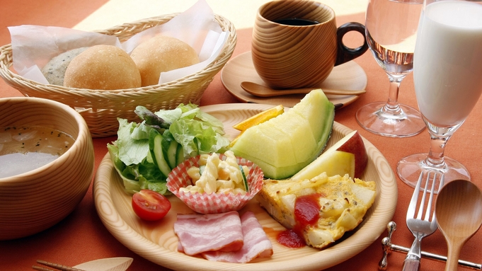 阿蘇の自然を感じながらさわやかな朝食を♪一泊朝食プラン【お部屋は宿おまかせ】